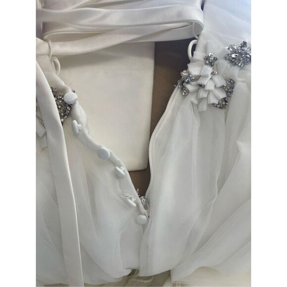 Allure Romance Strapless Ball Bridal Gown 2607 - Picture 13 of 16